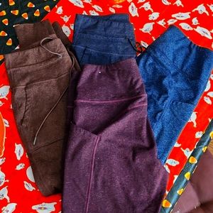 Old navy fleece lined leggings